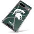 Michigan State University Green Basketball Google Pixel 7a Clear Case
